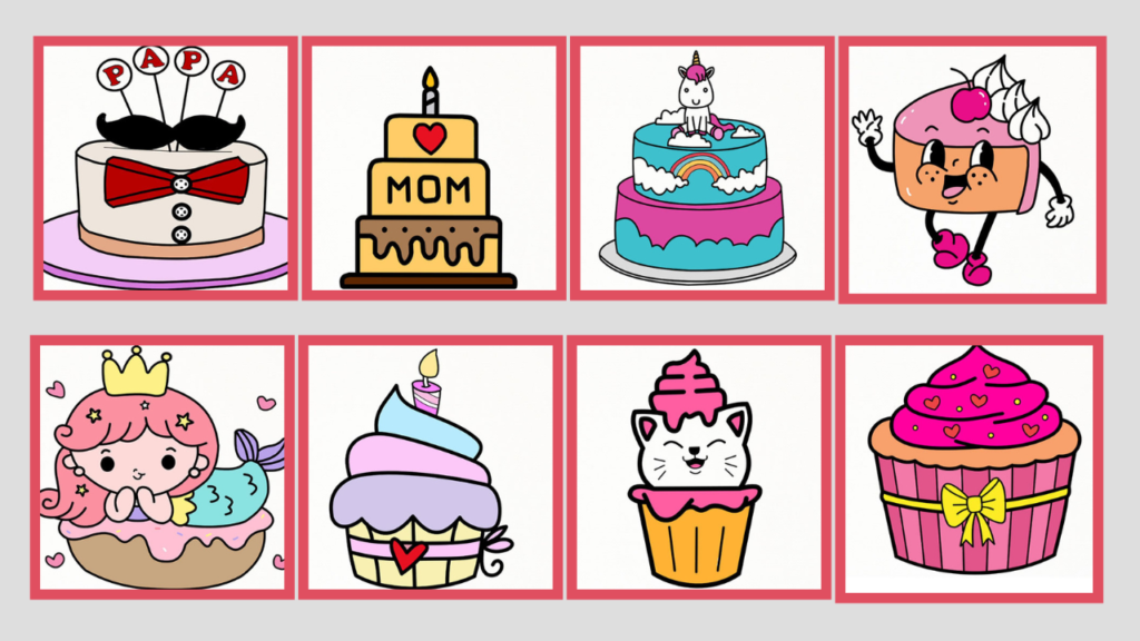 How To draw Cute cake - Apps on Google Play-saigonsouth.com.vn